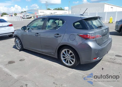 2012 Lexus Ct 200H Premium из США, поврежденный, VIN JTHKD5BH0C2097236